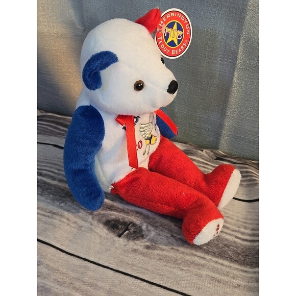 Limited Edtion US Open 2006 Winged Foot PLUSH BEAN BAG 8" HERRINGTON TEDDY BEAR - Picture 6 of 9